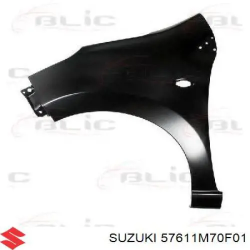 Pára-lama dianteiro direito para Suzuki Alto III EF