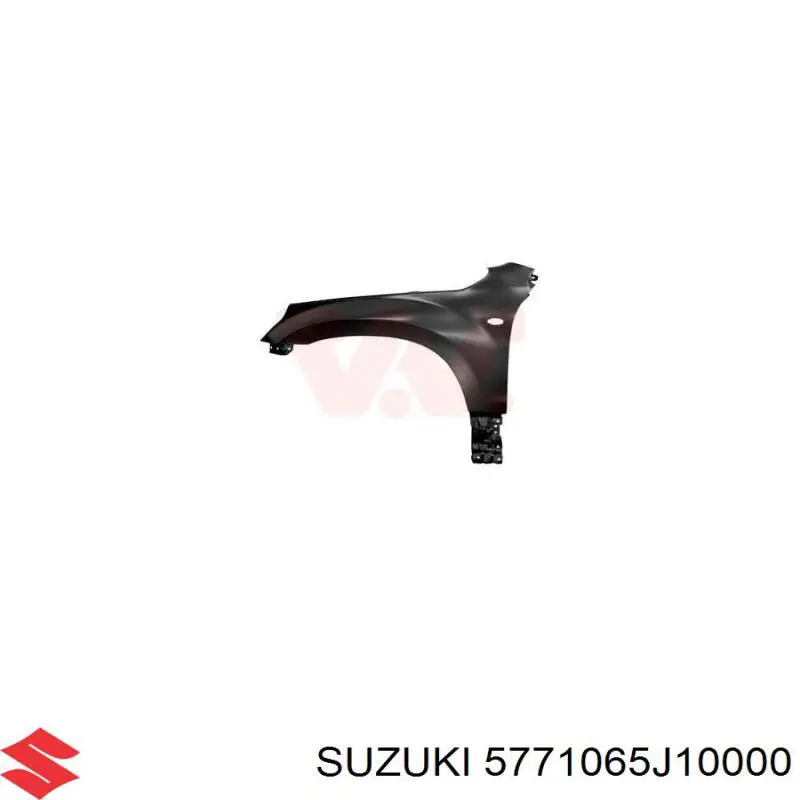Compre 5771065J10000 Suzuki Pára-lama dianteiro esquerdo