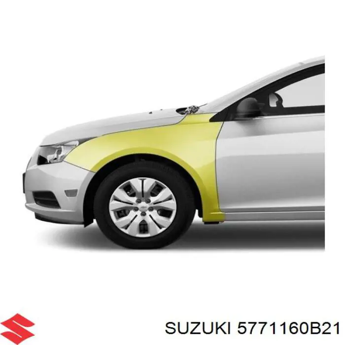 Compre 5771160B21 Suzuki Pára-lama dianteiro esquerdo