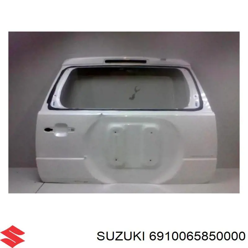 6910065850000 Suzuki Porta traseira (3ª/5ª porta-malas (tampa de alcapão)