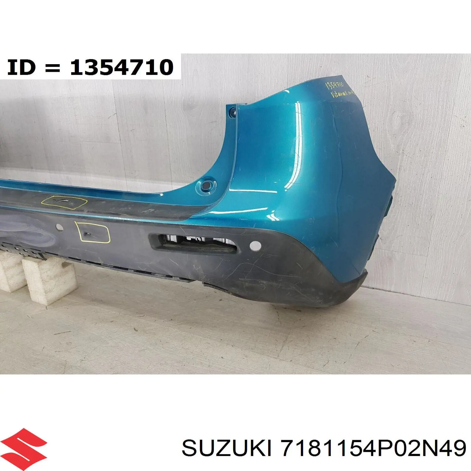 Compre 7181154P02N49 Suzuki Pára-choque traseiro