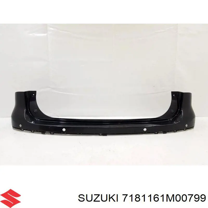7181161M00799 Suzuki Pára-choque traseiro, parte superior