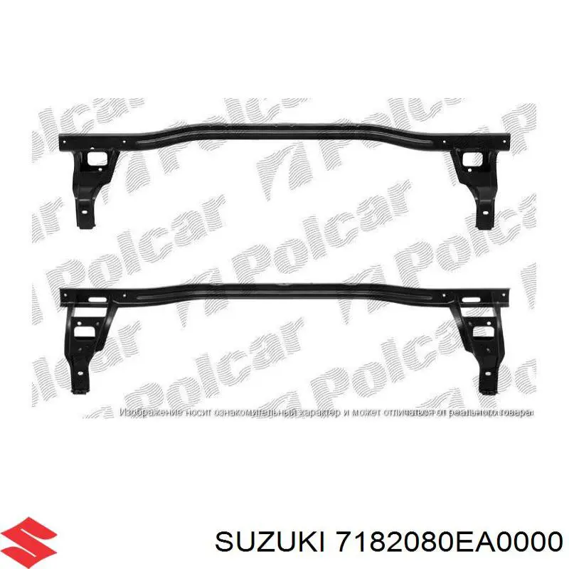 Reforçador do pára-choque traseiro Suzuki Swift II EA