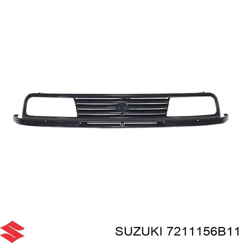 Grelha do radiador 7211156B11 Suzuki