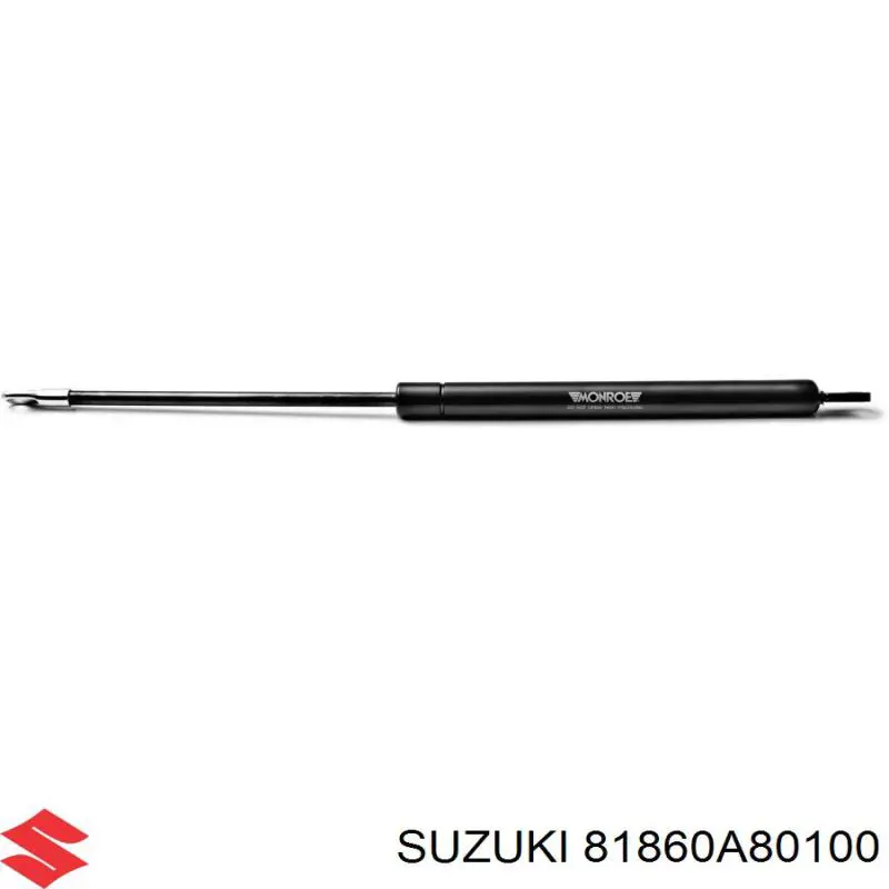 Compre 81860A80100 Suzuki Amortecedor de tampa de porta-malas (de 3ª/5ª porta traseira)