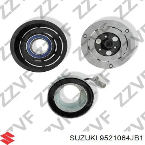 9521064JB1 Suzuki Acoplamento (bobina magnética) do compressor de aparelho de ar condicionado