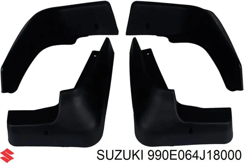 Protetores de lama traseiros, kit para Suzuki Grand Vitara  JB