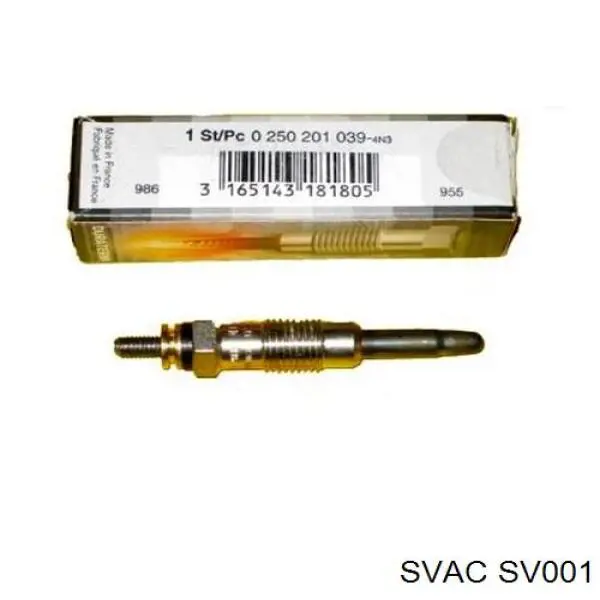 SV001 Svac Vela de incandescência