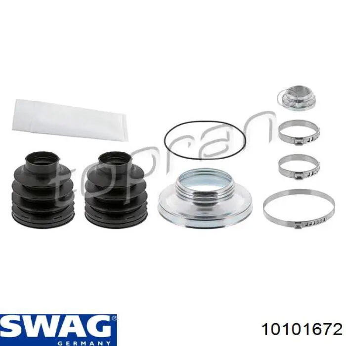 Bota de proteção interna de junta homocinética do semieixo traseiro A2113570091 Mercedes