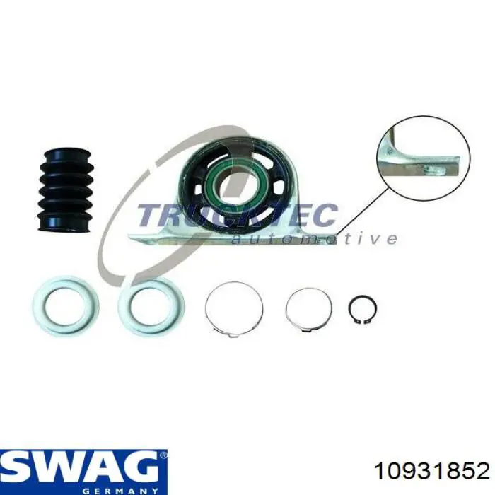 Compre 10931852 Swag Rolamento suspenso da junta universal