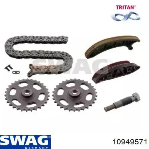 Cadeia do mecanismo de distribuição de gás, kit Swag 10949571 preço, a partir de 222,34 USD