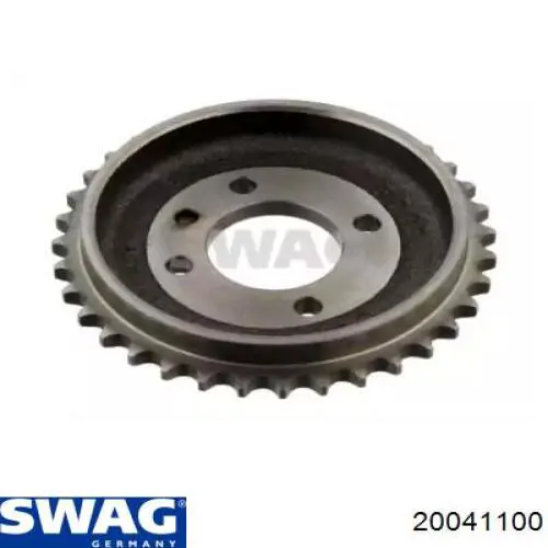 Engrenagem de cadeia da roda dentada da árvore distribuidora de motor Swag 20041100 preço, a partir de 44,82 USD
