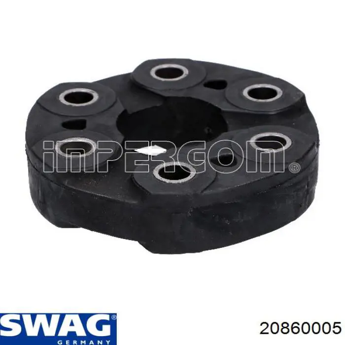 Compre 20860005 Swag Acoplamento elástico dianteiro do veio de transmissão