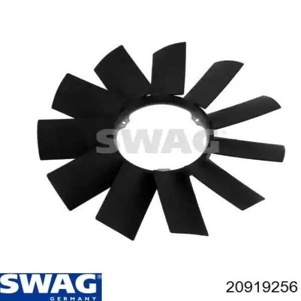 Ventilador (roda de aletas) do radiador de esfriamento Swag 20919256 preço, a partir de 29,63 USD
