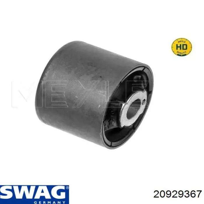 Bloco silencioso de viga traseira (de plataforma veicular) Swag 20929367 preço, a partir de 25,10 USD