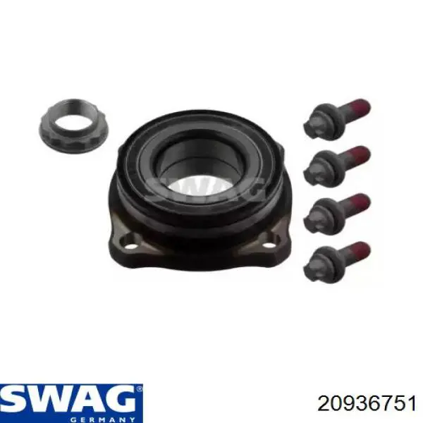 Rolamento de cubo traseiro Swag 20936751 preço, a partir de 65,95 USD