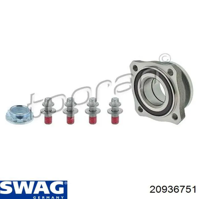 Compre 20936751 Swag Rolamento de cubo traseiro