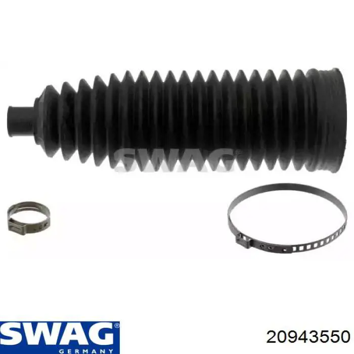 20943550 Swag Bota de proteção do mecanismo de direção (de cremalheira)