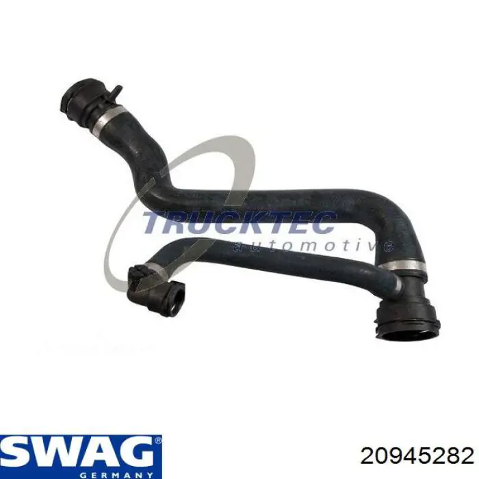Mangueira (cano derivado) do radiador de esfriamento superior Swag 20945282 preço, a partir de 66,91 USD