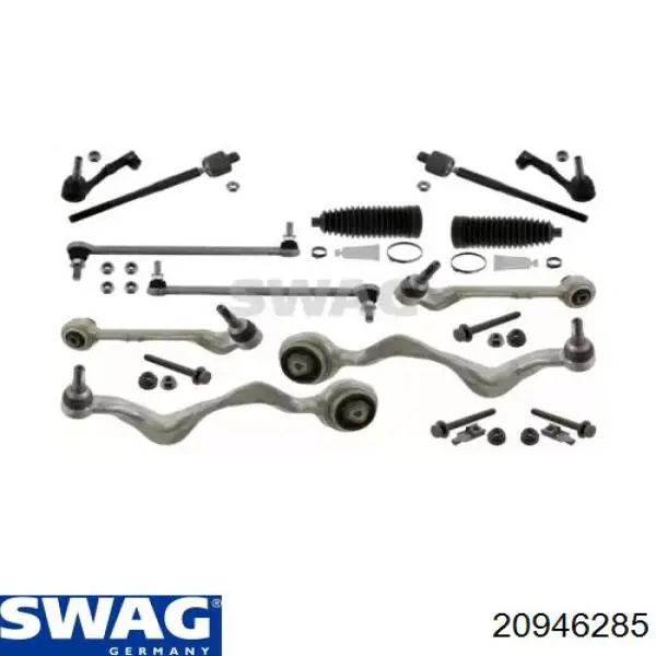 Kit de braços oscilantes de suspensão dianteira Swag 20946285 preço, a partir de 254,49 USD