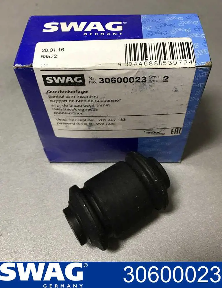 Compre 30600023 Swag Bloco silencioso dianteiro do braço oscilante inferior