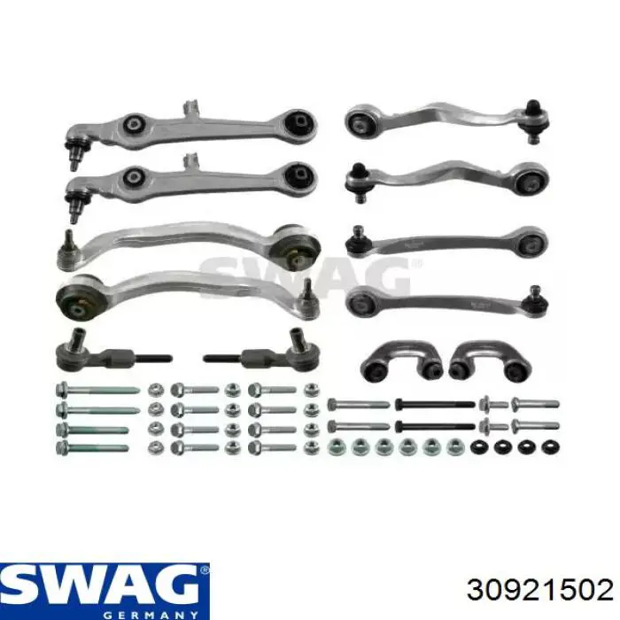 Kit de braços oscilantes de suspensão dianteira Swag 30921502 preço, a partir de 297,99 USD