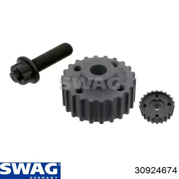 Engrenagem de cadeia da roda dentada de acionamento de cambota de motor Swag 30924674 preço, a partir de 11,43 USD