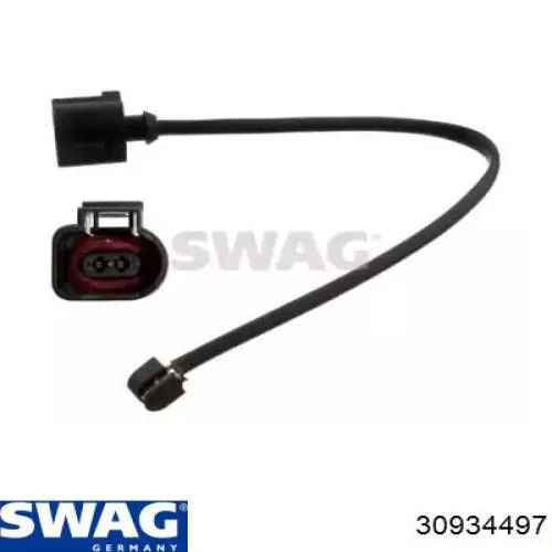 Sensor dianteiro de desgaste das sapatas do freio Swag 30934497 preço, a partir de 7,15 USD