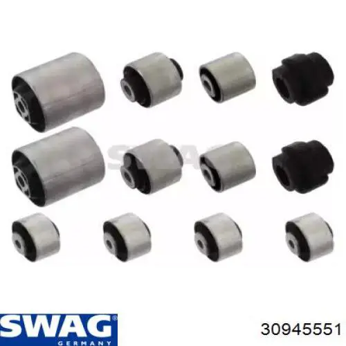 30945551 Swag Kit de blocos silenciosos de suspensão dianteira