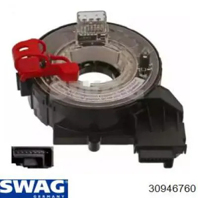 Compre V10721302 Vemo Anel AIRBAG de contato, cabo plano do volante