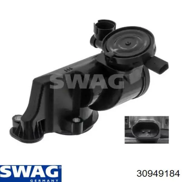 30949184 Swag Separador de óleo (separador) do sistema de ventilação de cárter