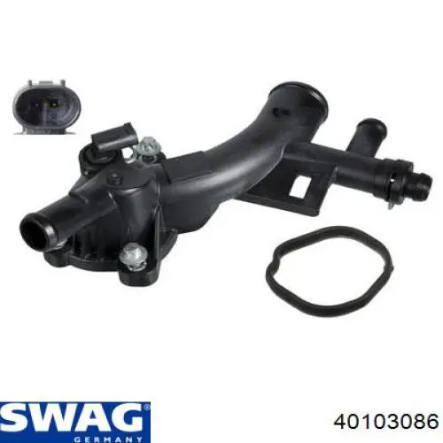 Flange do sistema de esfriamento (união em T) Swag 40103086 preço, a partir de 24,45 USD