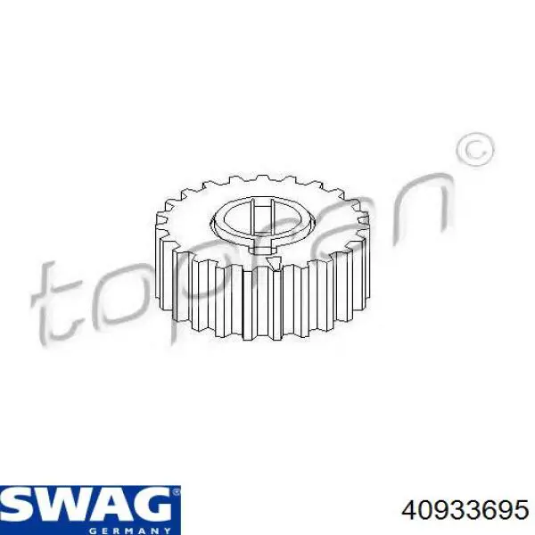 Compre 40933695 Swag Engrenagem de cadeia da roda dentada de acionamento de cambota de motor