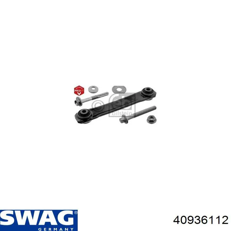 Braço oscilante de suspensão traseira transversal Swag 40936112 preço, a partir de 42,56 USD