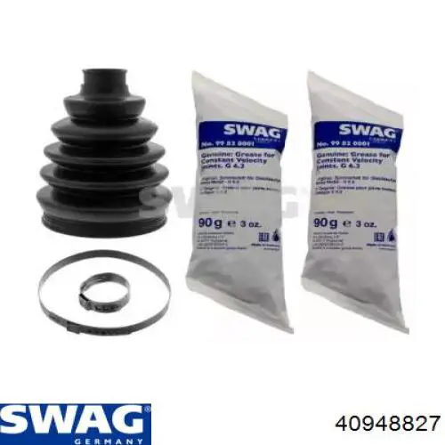 40948827 Swag Bota de proteção externa de junta homocinética do semieixo dianteiro