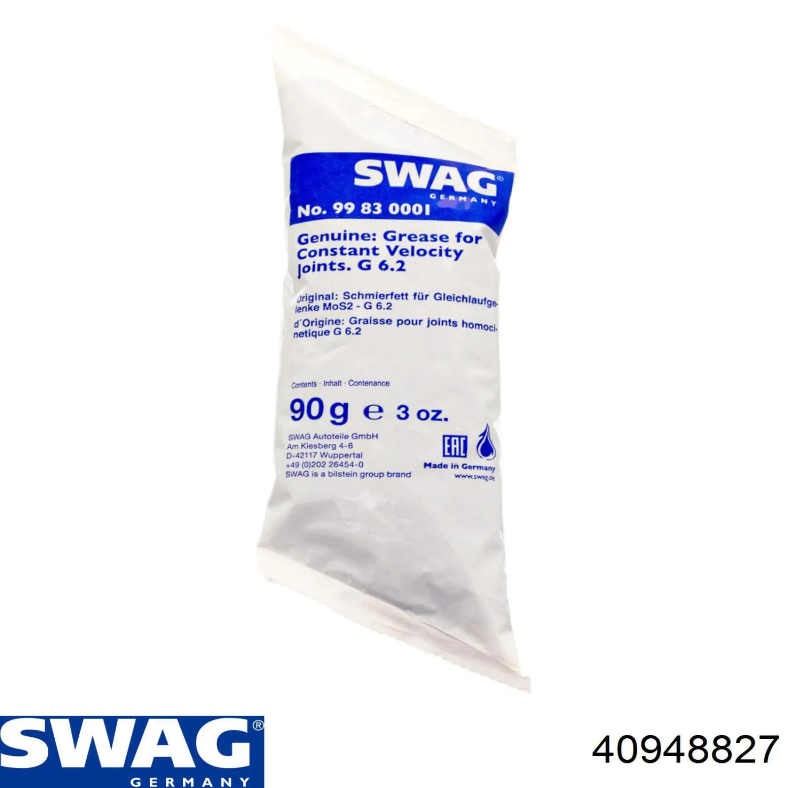 Compre 40948827 Swag Bota de proteção externa de junta homocinética do semieixo dianteiro