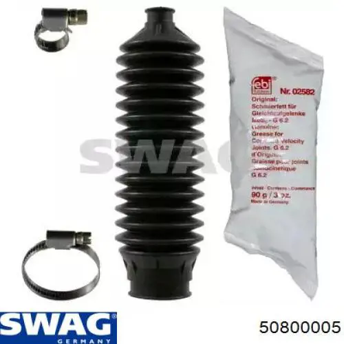 Bota de proteção do mecanismo de direção (de cremalheira) Swag 50800005 preço, a partir de 4,24 USD