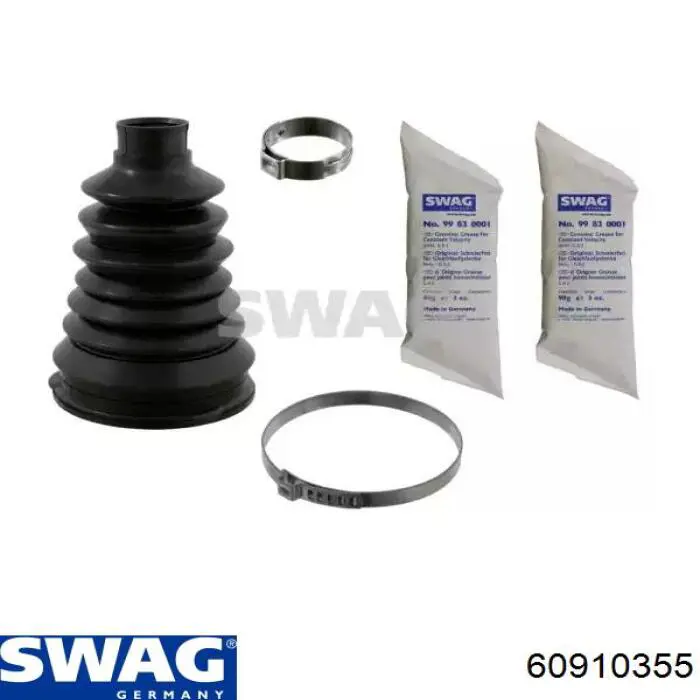 Bota de proteção externa de junta homocinética do semieixo dianteiro Swag 60910355 preço, a partir de 11,84 USD