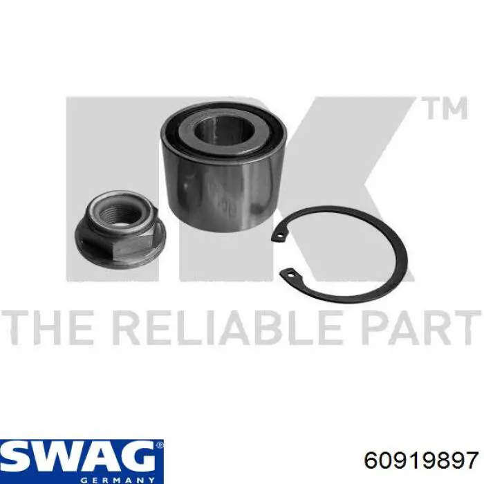 Rolamento de cubo traseiro Swag 60919897 preço, a partir de 20,90 USD