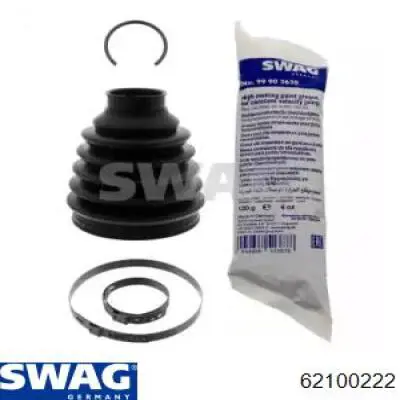 Bota de proteção externa de junta homocinética do semieixo dianteiro Swag 62100222 preço, a partir de 12,97 USD