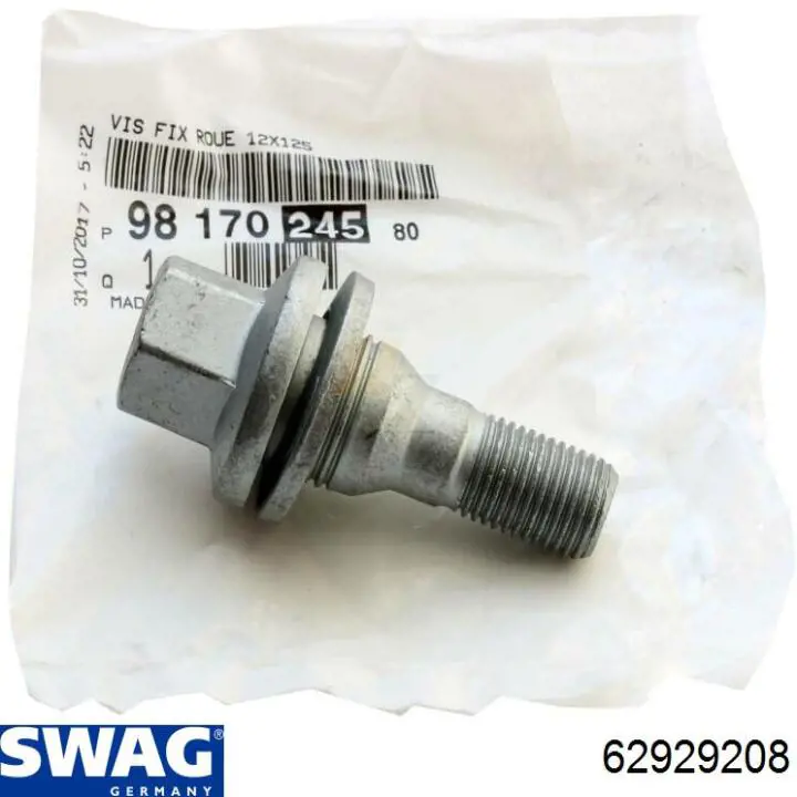 Compre 62929208 Swag Parafuso de roda