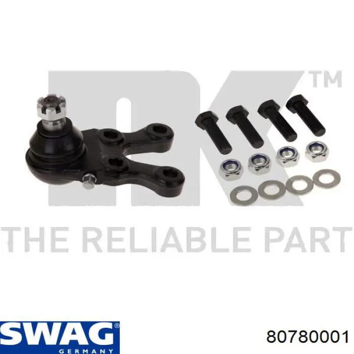 Compre 80780001 Swag Suporte de esfera inferior esquerdo