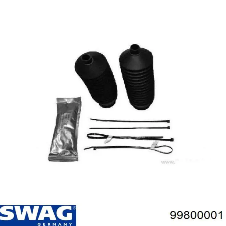 Compre 99800001 Swag Bota de proteção do mecanismo de direção (de cremalheira)