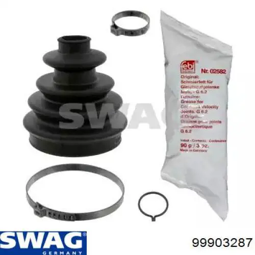 Bota de proteção externa de junta homocinética do semieixo dianteiro Swag 99903287 preço, a partir de 4,47 USD