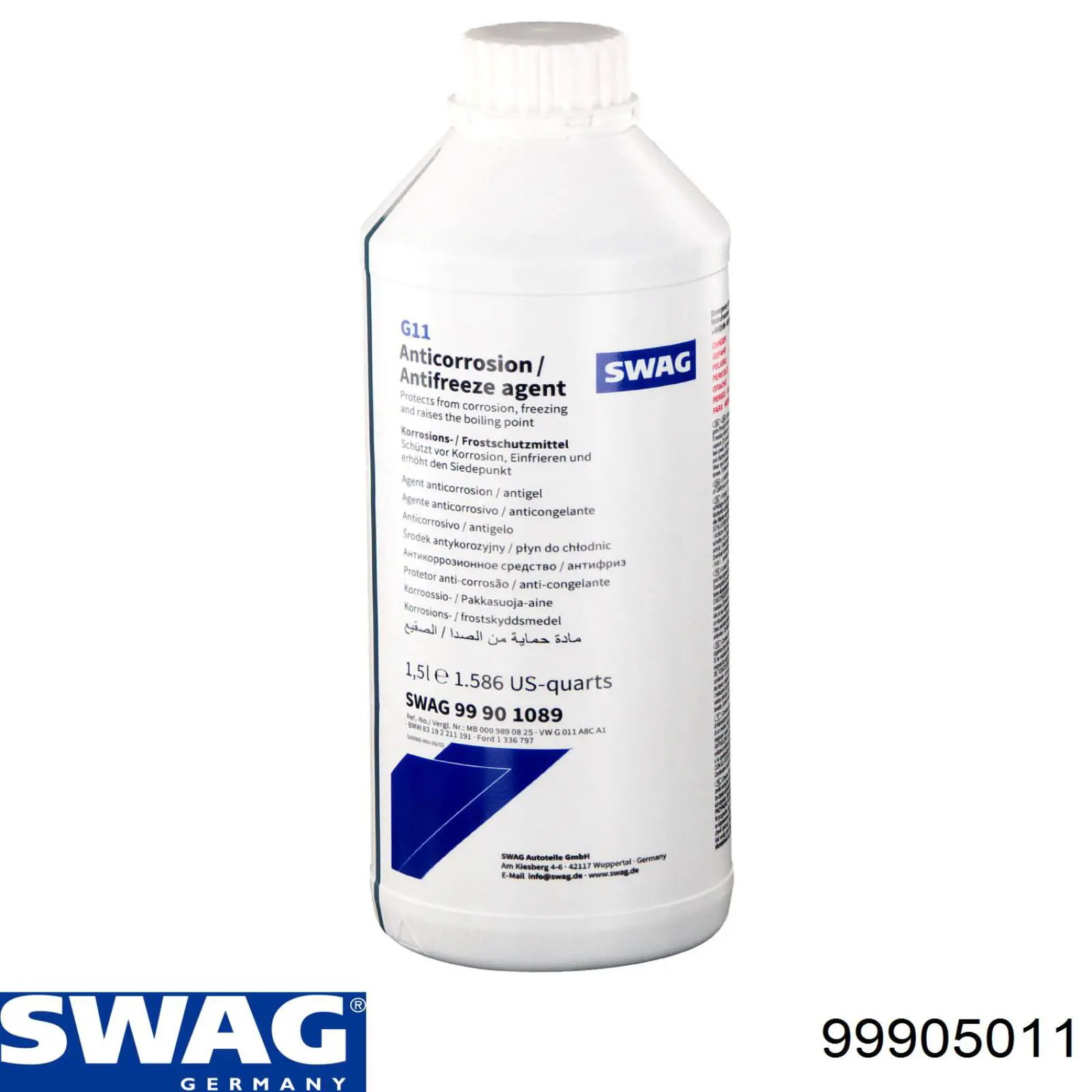 Fluido de esfriamento Swag 99905011 preço, a partir de 40,29 USD