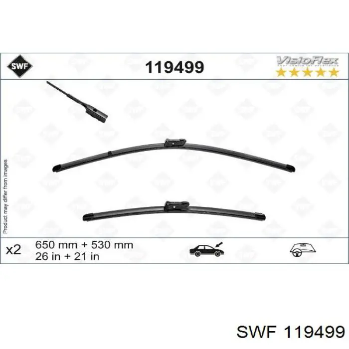 Limpa-pára-brisas do pára-brisas, kit de 2 un. VAG 761998002B preço, a partir de 48,02 USD