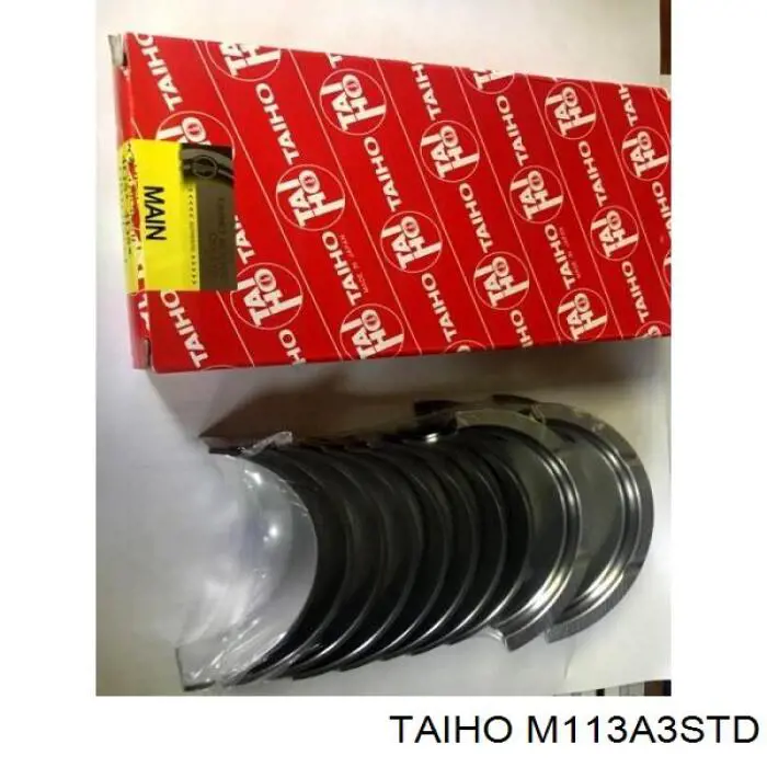 MS1131ASTD Kolbenschmidt Folhas inseridas principais de cambota, kit, padrão (STD)