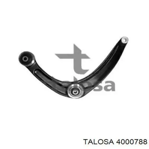 4000788 Talosa Braço oscilante inferior esquerdo de suspensão dianteira