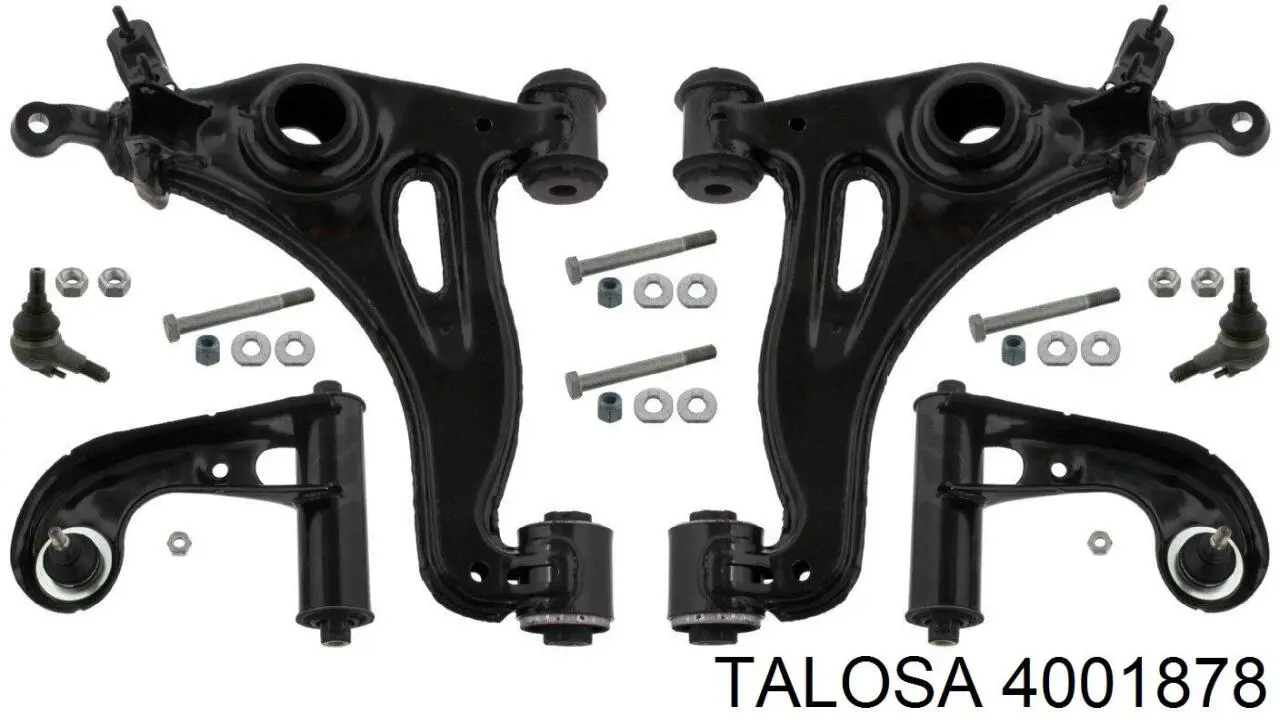 Compre 4001878 Talosa Braço oscilante inferior esquerdo de suspensão dianteira