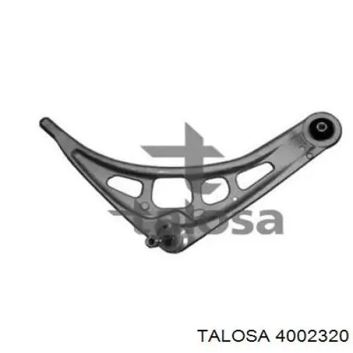 4002320 Talosa Braço oscilante inferior esquerdo de suspensão dianteira
